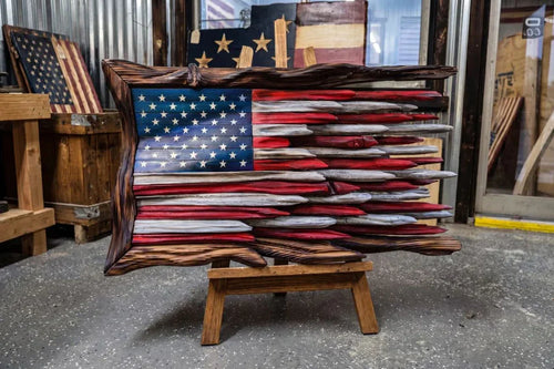 Rustic Battle Flag